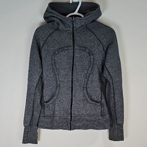 Lululemon Athletica Gray Size 8 Zip-Up Design Jacket